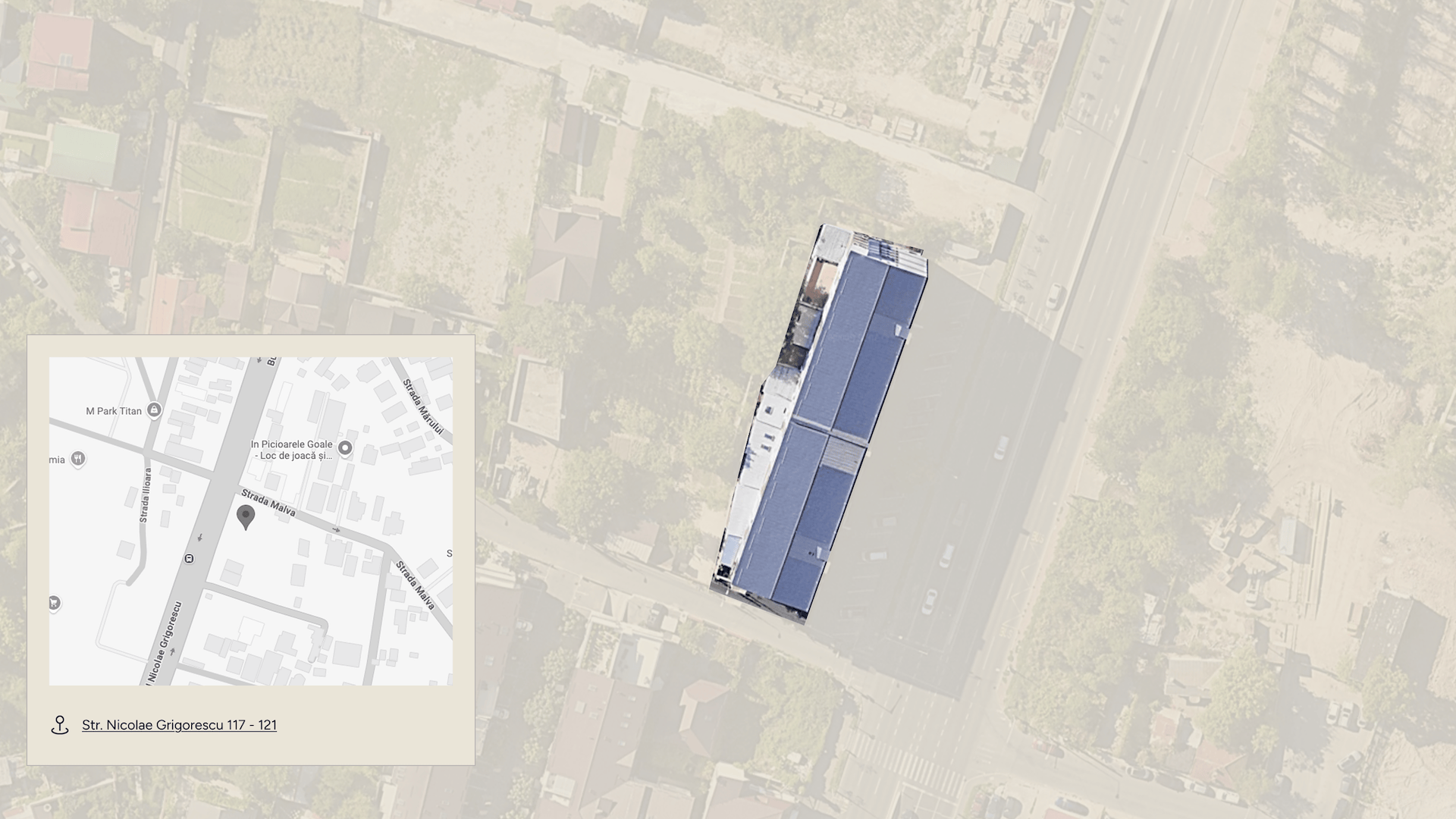Localizare — Grigorescu Residence