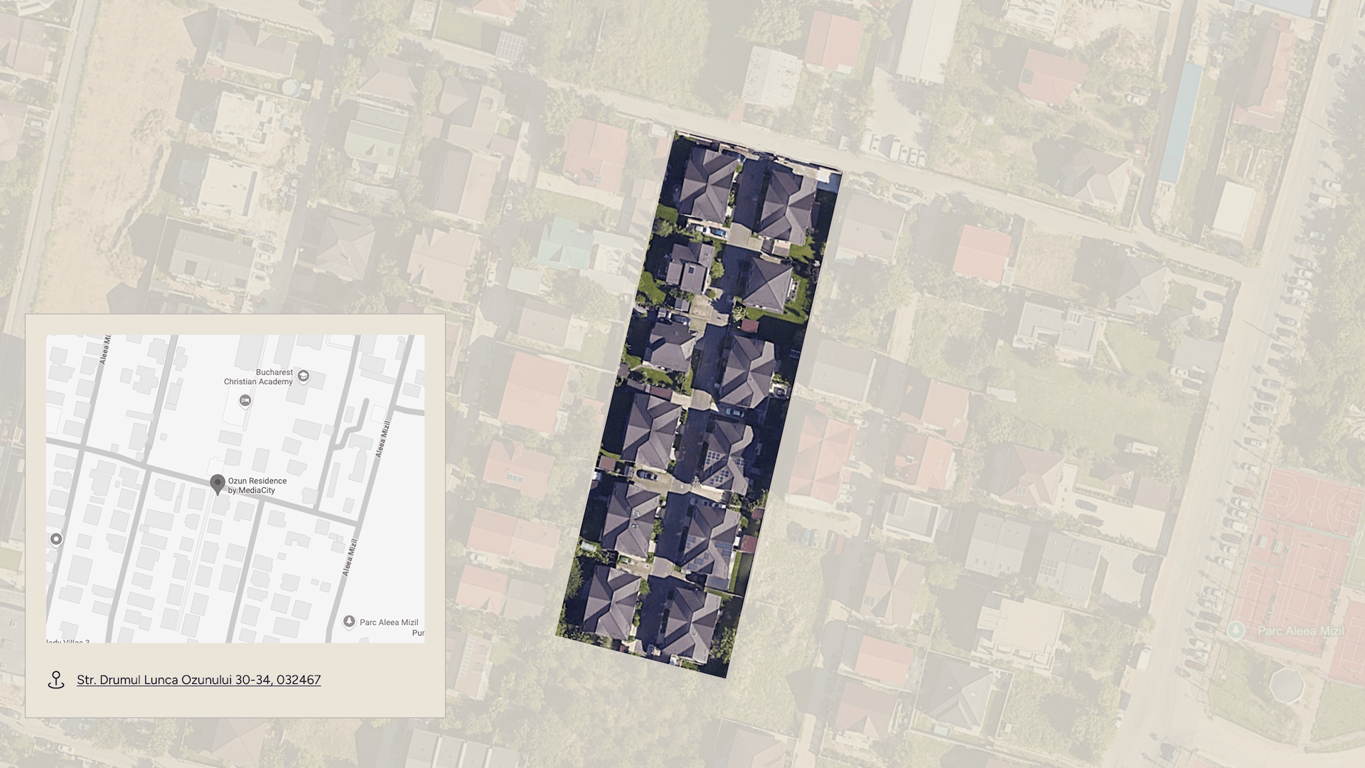 Localizare — Ozun Residence