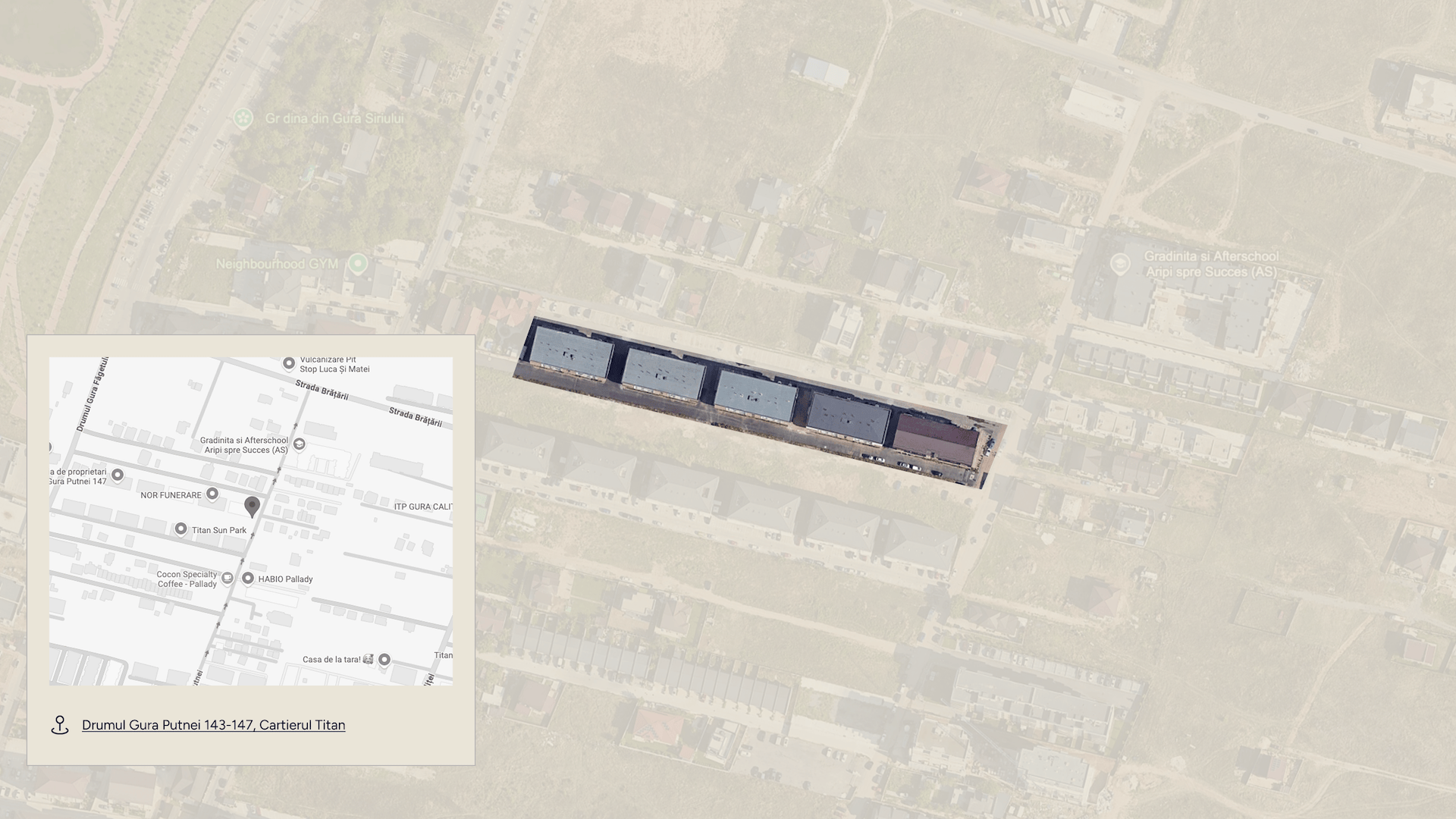 Localizare — Titan Apartments